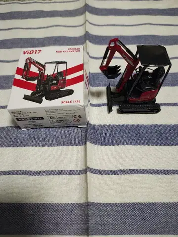 얀마 Vi017 미니 굴착기 1/34 스케일