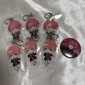 KnightA 기사X-KnightX- 테루토군 아크링 키링 캔뱃지