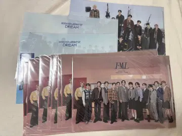 SEVENTEEN 클리어 파일 A4 묶음 판매