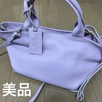 A.la Malva 라벤더 숄더백