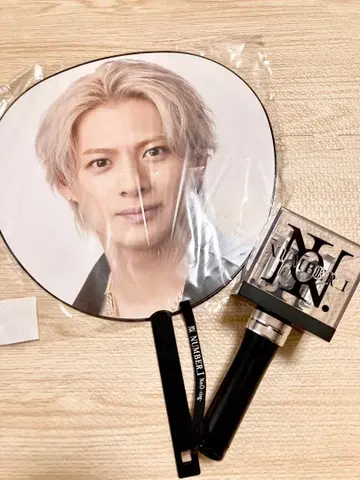 Number_i 응원봉 부채 2세트