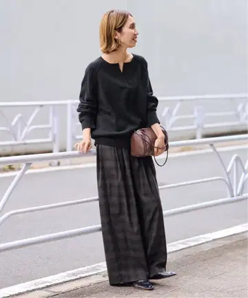 프레임워크 FRAMeWORK 미들 게이지 텐지쿠 헨리 풀오버