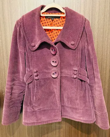 MARC JACOBS 코듀로이 자켓 퍼플