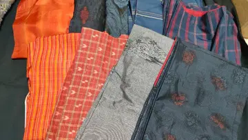 크리스마스 특별 세일! 오시마 명주 기모노 세트!