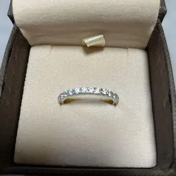 모이사나이트 풀 이터니티 반지 15호 새상품