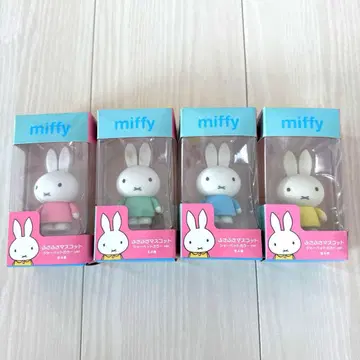 새상품 미피 복슬복슬 마스코트 샤베트 컬러 4종 세트