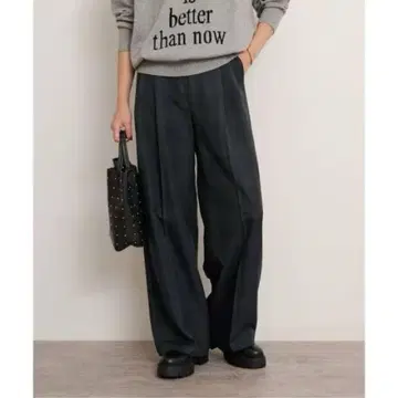 저널 스탠다드 리룸 체크 와이드 팬츠