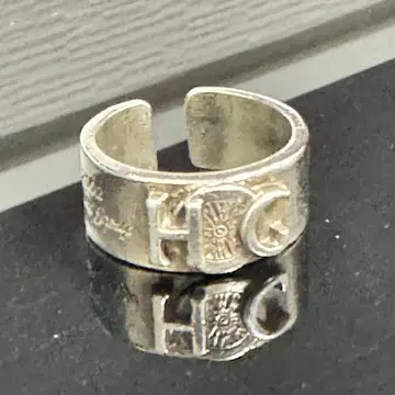 [ 초레어 ] 할리데이비슨 HOG 실버 반지 프리 사이즈