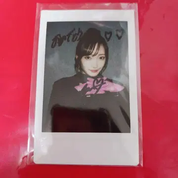 Girls2 오가와 오우카 친필 사인 폴라로이드