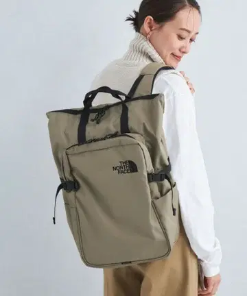 THE NORTH FACE 볼더 토트백 카키 백팩 미사용 새상품
