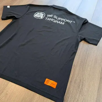 TANGRAM Clubhaus 블랙 피케 셔츠 XL