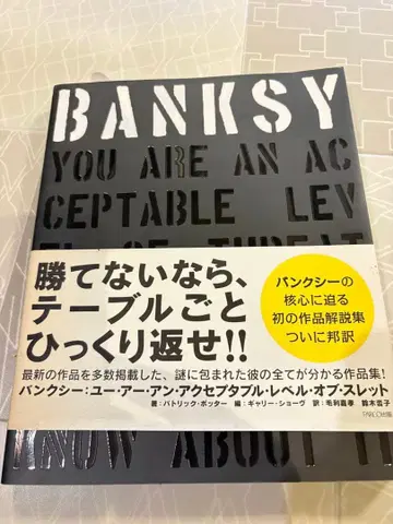 뱅크시 작품 해설집 BANKSY YOU ARE AN ACCEPTABLE