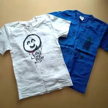 aiko T셔츠 완파쿠 2장 세트