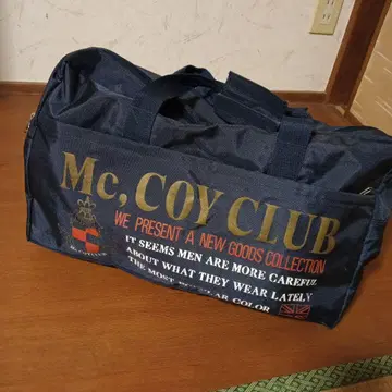 Mc. COY CLUB 보스턴 백 네이비