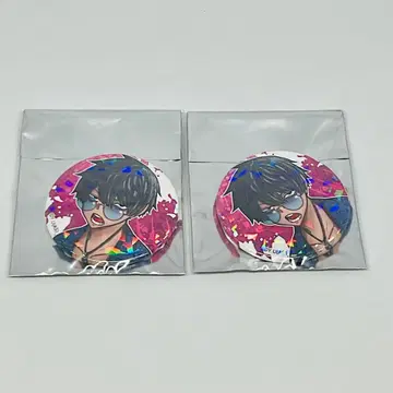 모모츠노 사쿠스케 홀로그램 캔뱃지 세트