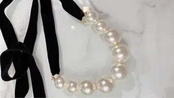 LA BELLE ETUDE 라벨에튀드 BIG 펄 목걸이