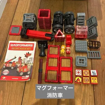 MAGFORMERS AMAZING RESCUE SET 소방차