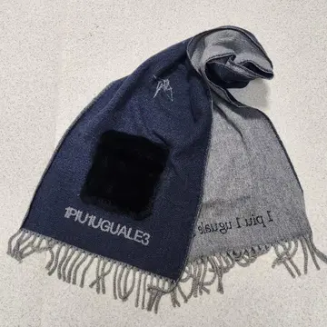 [새상품급] 1piu1uguale3 BR 머플러 스톨 캐시미어 100