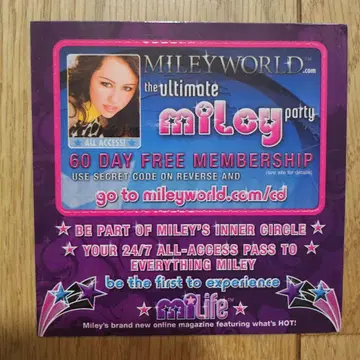 Miley Cyrus 회원 카드