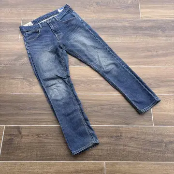 RattleTrap 다크 블루 슬림핏 스트레이트 데님