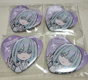 18trip 에이트리 하트형 캔뱃지 여행지 리포트 이쿠나리