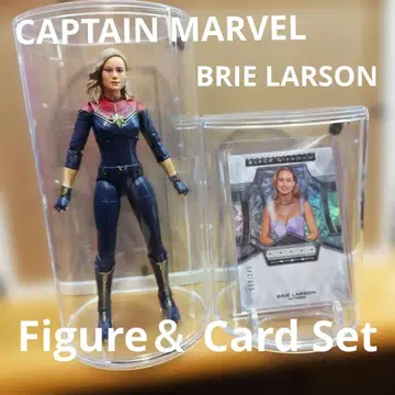 캡틴 마블 피규어 & 카드 세트