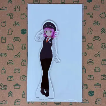 텐노지 리나 아크릴 스탠드 유리카모메 개업 30주년 콜라보