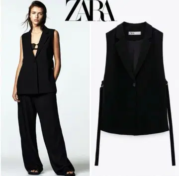 ZARA 슬리브리스 자켓 베스트