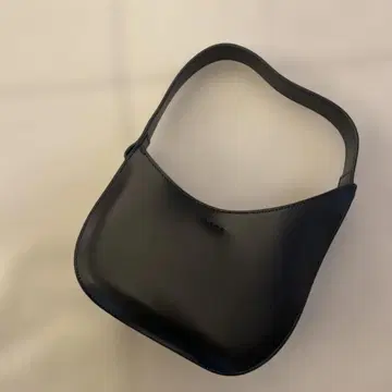 HAYNI 블랙 가죽 숄더백