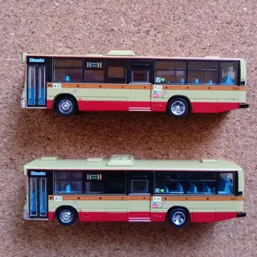 버스 컬렉션 가나가와 중앙교통 히노 블루리본 시티 2대 세트