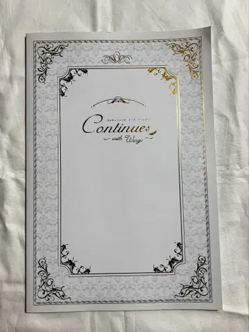 하뉴 유즈루 Continues with Wings 팜플렛 화이트