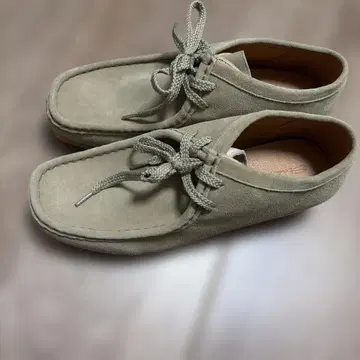 그레이 스웨이드 모카신 27.0cm