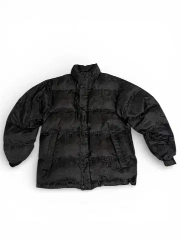 블랙 다운 자켓