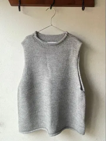 SO . 알파카 혼방 로우 게이지 베스트