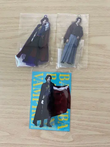 바바바바바바뱀파이어 아크릴 스탠드 3종 세트 가극 바바바 미즈에 켄타