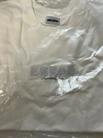 miiakiis error T셔츠 화이트 L