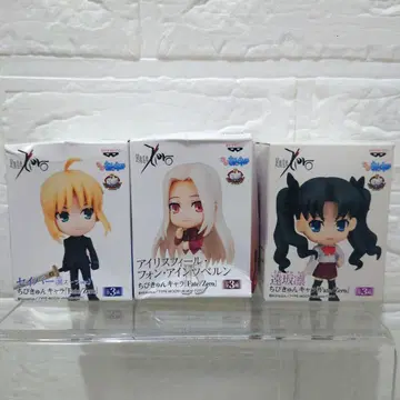 Fate/Zero 치비큥 캐릭터 전 3종 세트