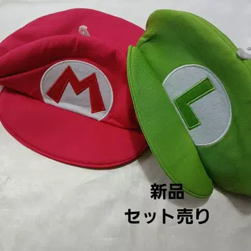 [ BANDAI ] 마리오 루이지 캡 세트 (새상품)