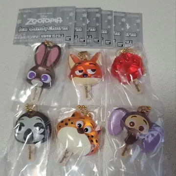 주토피아 아이스캔디 참 전 6종 컴플리트