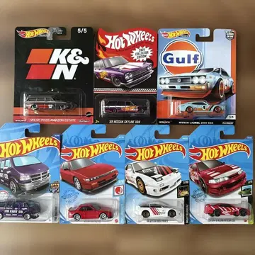 핫휠 스카이라인 하코스카 로럴 실비아 180SX