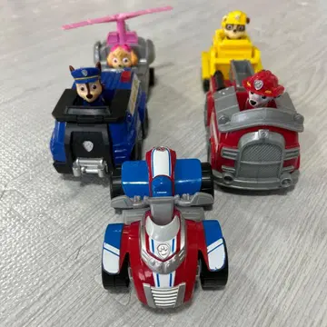 PAW 패트롤 베이직 비클 5대 세트