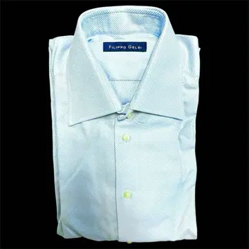 [ 새상품 ] FILIPPO GELSI 긴팔 셔츠 사이즈 43/17 블루