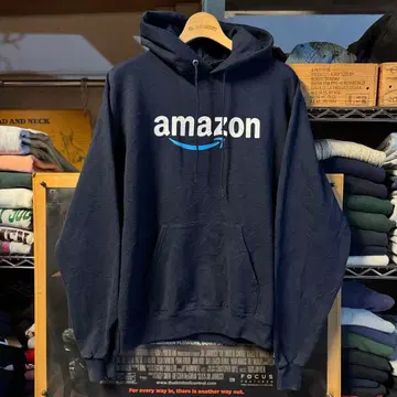 Y2K 기업 Amazon 아마존 champion 맨투맨 네이비