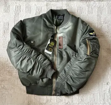 새상품 올리브 그린 MA-1 플라이트 자켓 U.S. AIR FORCE