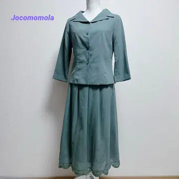 택 포함 새상품 호코모모라 셋업 빅 사이즈 7부 소매 자켓 스커트