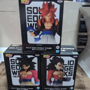 드래곤볼 GT 손오공 베지터 오지터 피규어 3체 세트