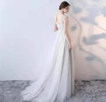 웨딩 드레스 결혼식 2차