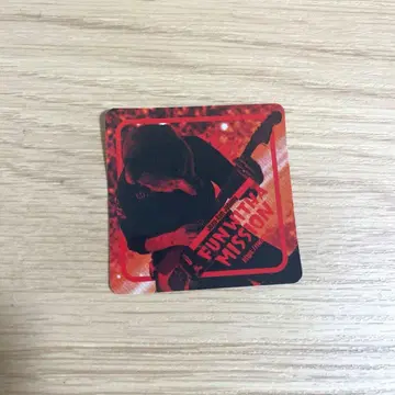 MAN WITH A MISSION FC 한정판 추첨 스티커