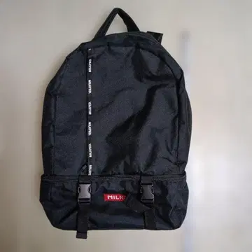 MILKFED. 블랙 백팩 약 40cm x 50cm