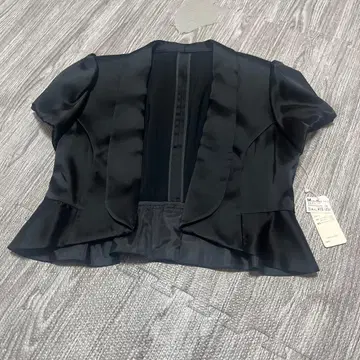 MATTRESS 블랙 반팔 가디건 M 사이즈